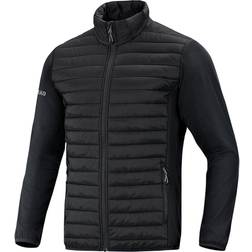 JAKO Men's Hybrid Jacket Premium Other Jacket, Black