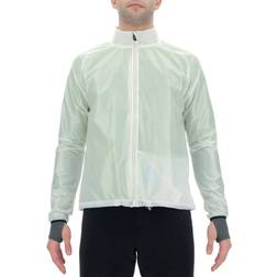 UYN Luminance Regular Fit Running Jacket Men - Off White Plum/Black