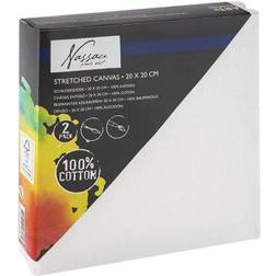 Creative Craft Group Grafix Canvas 20x20 cm 2 Stuks