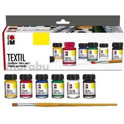 Textil grundsæt 6x15ml