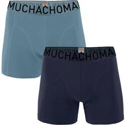 Muchachomalo 2-pack Cotton Stretch Solid Boxer