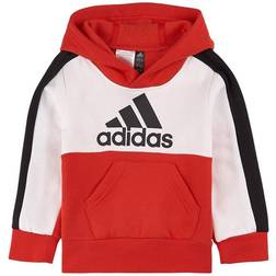 adidas Color-blocked Hoodie - Red (HC5657)