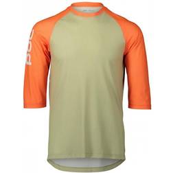 POC Cykeltröja Mtb Pure 3/4 Jersey PREHNITE GREEN/ZINK