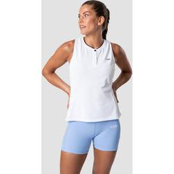 ICANIWILL Training Pique Tank Top - White/Black
