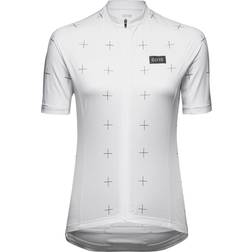 Gore Wear Women's Daily Cycling Jersey M/40 White/Black Jerseys