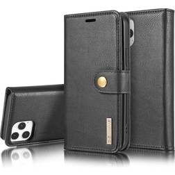 DG.MING 2-in-1 Magnet Wallet iPhone 13 Pro Black