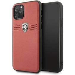 Ferrari iPhone 11 Pro 5.8 Off Track Leather Case