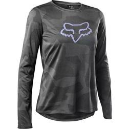 Fox W Ranger Tru Dri Long Sleeves Jersey - Grey