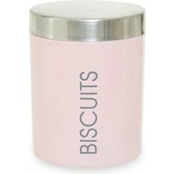 Premier Housewares Liberty Light Pink Biscuit Canister Kitchen Container