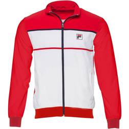 Fila Max Track Top Men's - White/Fila Red