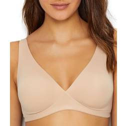 Hanro Women's Cotton Sensation Soft Cup Bra Non-Wired, (Black 0019)