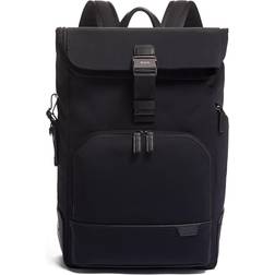 Tumi Harrison Black Osborn Roll Top Backpack