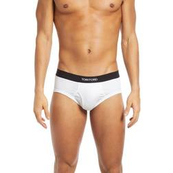 Tom Ford 2-Pack Stretch-Cotton Logo Briefs