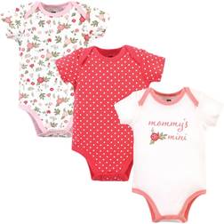 Hudson Baby Mommy's Mini Short Sleeve Bodysuits 3-pack