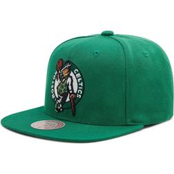 Mitchell & Ness Men's Kelly Green Boston Celtics Ground 2.0 Snapback Cap