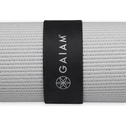 Gaiam Yoga Mat Strap Slap Band Keeps Your Mat Tightly Rolled and Secure, Fits Most Size Mats (20"L x 1.5"W)