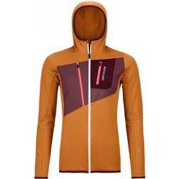 Ortovox Fleece Grid Hoody - Blau