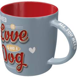 Crafty Capers Retro paw sign motif Kop & Krus 33cl