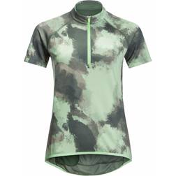 Jack Wolfskin functional top cycling women Tourer Halfzip Print T-Shirt Women hedge allover hedge allover