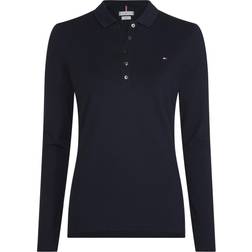 Tommy Hilfiger Heritage Long Sleeve Polo Shirt MIDNIGHT