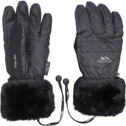 Trespass Guantes Yanki Para Mujer Seíora - Negro/Blanco