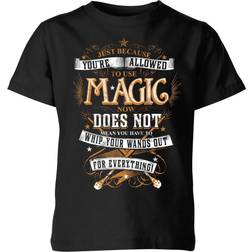 Harry Potter Whip Your Wands Out Kids' T-Shirt 11-12
