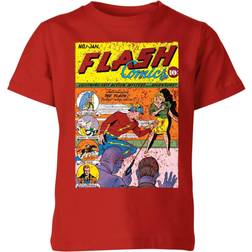 DC Comics Camiseta para niño The Flash Issue One de Justice League - Rojo