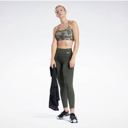 Reebok Lux Skinny Strap Camo Print sports bh Damer Tøj