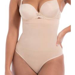 Magic High Waist Comfort Thong Caffe latte