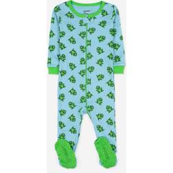 Leveret Kids Footed Cotton Pajama Puppy