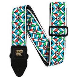 Ernie Ball Kaleidoscope Blue Jacquard Strap