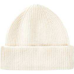 Le Bonnet Le Bonnet Lambswool/Caregora Beanie - Snow