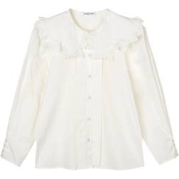 Designers Remix Girls Sandra Bluse Cremefarvet Off-White