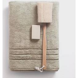 Cariloha Turkish Cotton/Viscose Blend Bath Towel Grey (142.24x76.2cm)