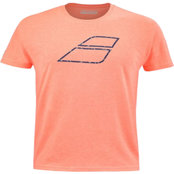 Babolat Exercise Big Flag T-shirt Men - Coral