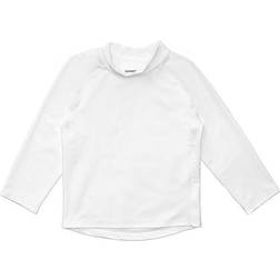 Leveret Long Sleeve Rash Guard - White