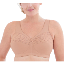 Glamorise MagicLift Cotton Support Bra - Cafe