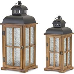 Melrose International Lantern 19.2" 2pcs