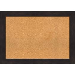 Amanti Art Furniture Espresso Bulletin Memo Notice Board 30x22"