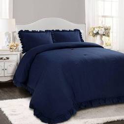 Lush Decor Reyna Bedspread Blue (243.84x233.68cm)