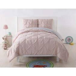 My World Anytime Pleated Duvet Cover Pink, Grey (228.6x172.72cm)