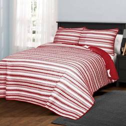 Lush Decor Star Quilts Red (218.44x172.72cm)