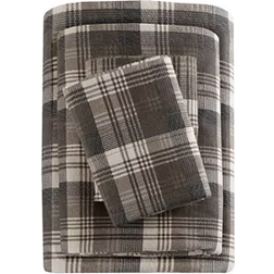 Woolrich Plaid Bed Sheet Brown (274.32x)