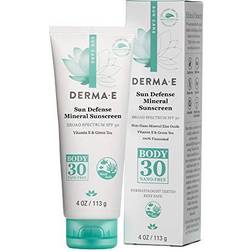 Derma E Sun Defense Mineral Sunscreen Broad Spectrum SPF30 113g