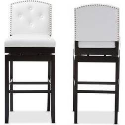 Baxton Studio Ginaro Bar Stool 43.1"