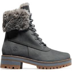 Timberland Courmayeur Valley 6 Inch Faux Fur Boot W - Medium Grey