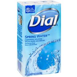 Dial Antibacterial Bar Soap Spring Water 8-pack