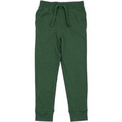 Leveret Kid's Solid Color Classic Drawstring Pants - Green (32455522287690)