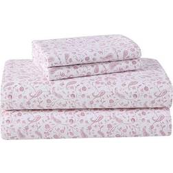 Laura Ashley Flannel Bed Linen Pink (243.84x167.64)