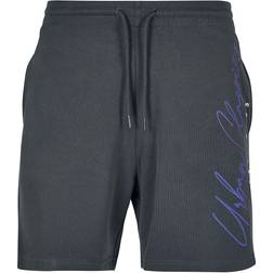 Urban Classics Script Logo Sweat Short - Schwarz